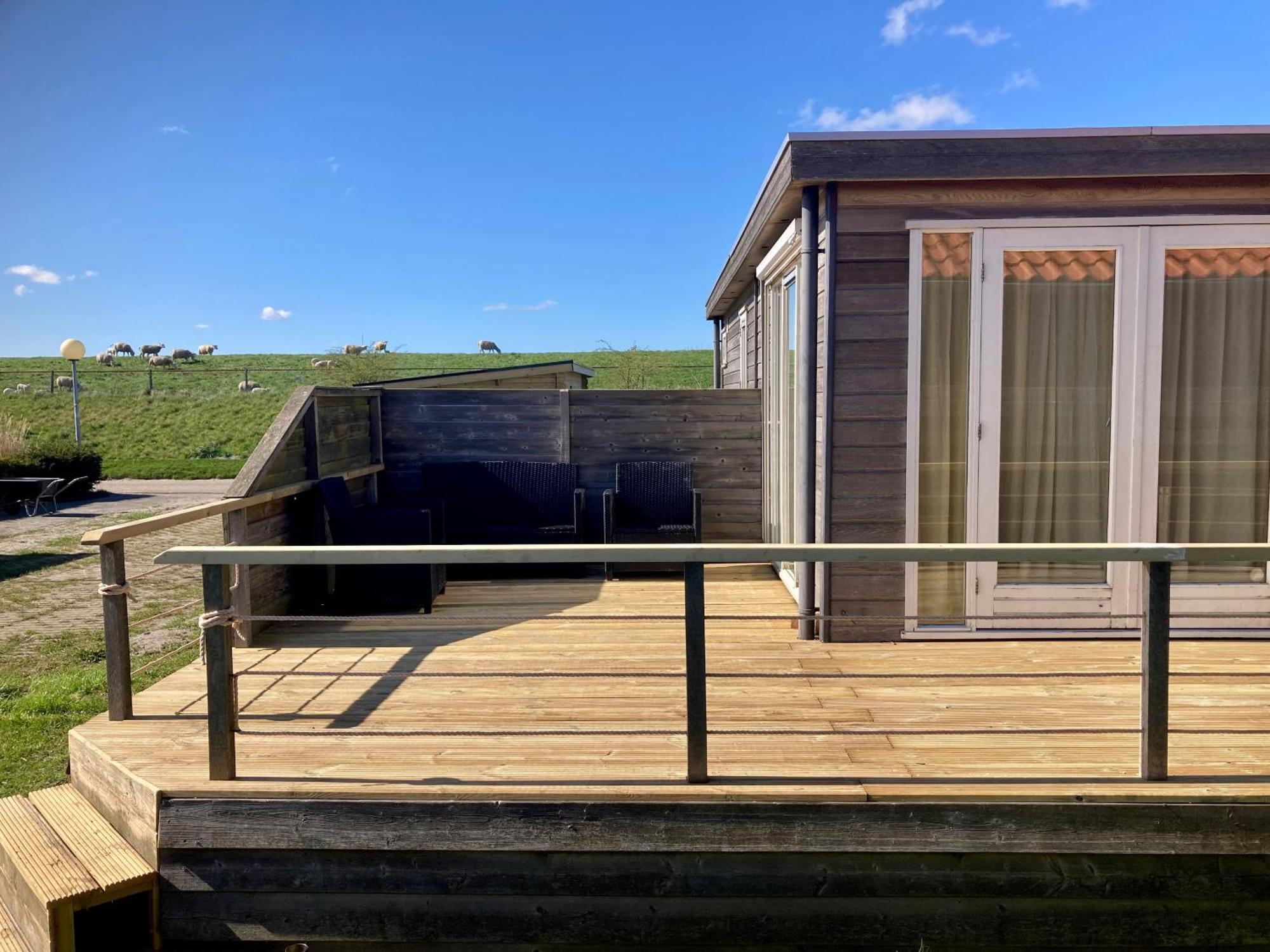 'Lauwers Loft' Holiday Home 4 Pers With Lake View In Front Of The Lauwersmeer Anjum Eksteriør bilde