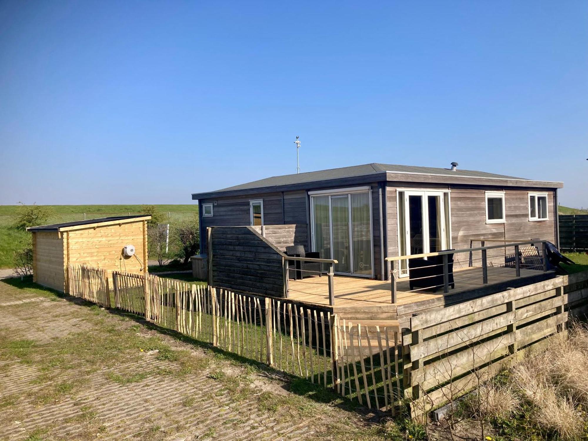 'Lauwers Loft' Holiday Home 4 Pers With Lake View In Front Of The Lauwersmeer Anjum Eksteriør bilde